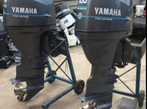 Used Yamaha 100 HP 4 Stroke Outboard Motor