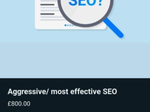 Most effective SEO, Google ads, Website service